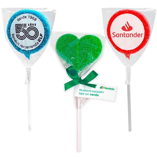 Corporate Pectine promotional lollipop