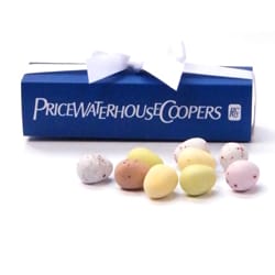 Personalised Promotional Box with Mini Easter Eggs