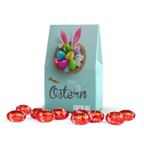 Lindt Lindor Easter Eggs in carton