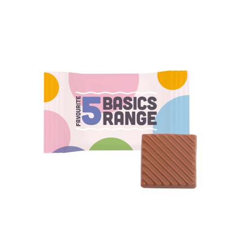 Basics Range - Neapolitan - 5g - Milk Chocolate³