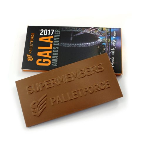 Moulded Bars with Logo and Product