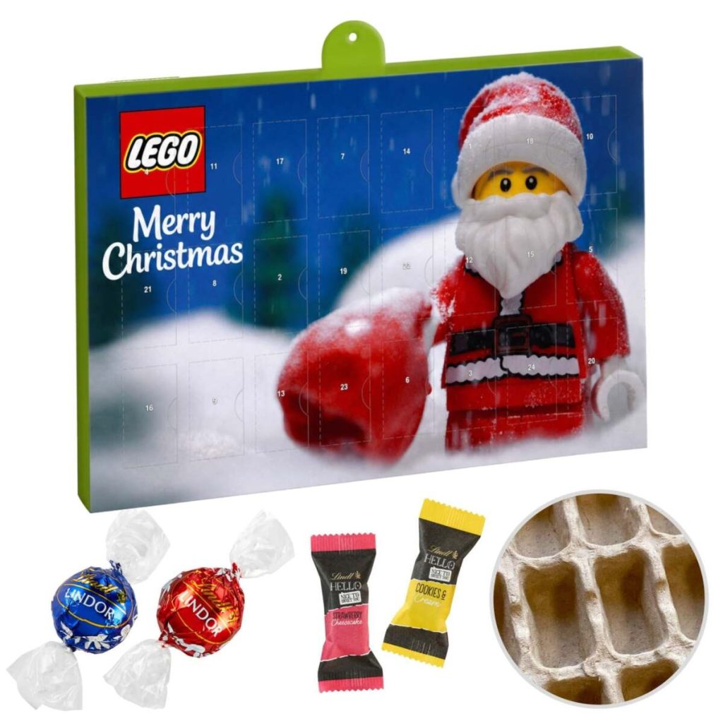 Full Size Mix of Lindt Lindor Truffles & Hello Mini Stick Lindt Mix Advent Calendar