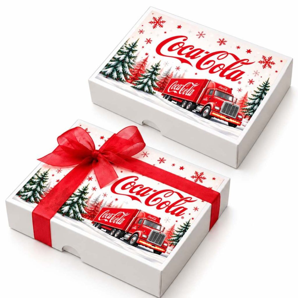 Boxes of chocolates with Full Colour Digital Print on Lid